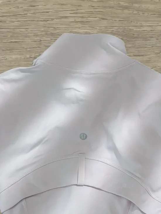 Lululemon Define Jacket Pink Organza Full Zip Yoga Athletic NWT - Picture 5 of 5